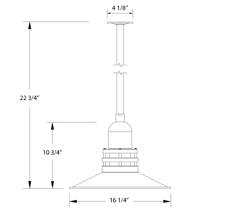 The Pendant Stem Mount by Montclair Light Works - Image 2