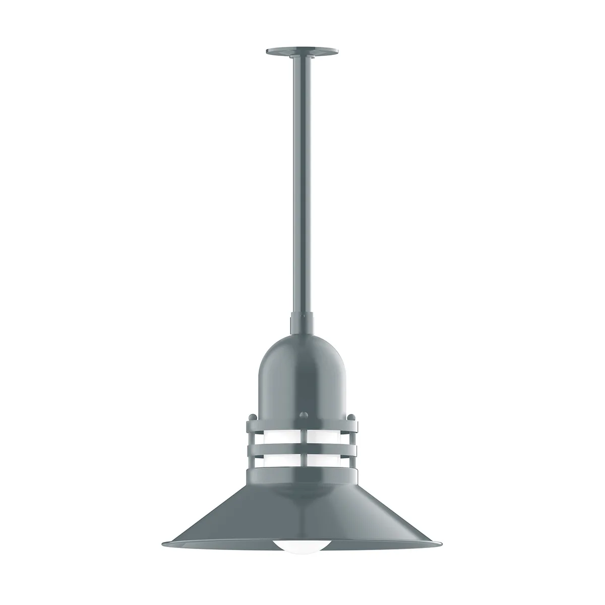Atomic One Light Pendant in Slate Gray