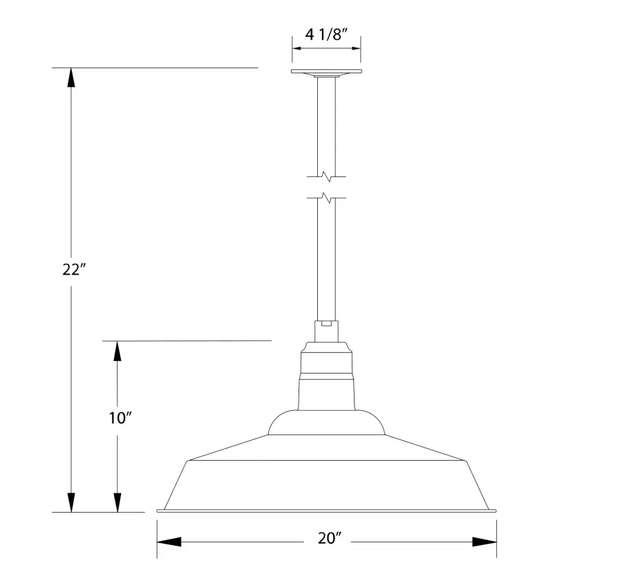 The Pendant Stem Mount by Montclair Light Works - Image 2