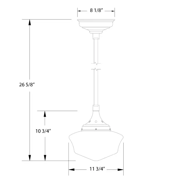 The Pendant Stem Mount by Montclair Light Works - Image 2