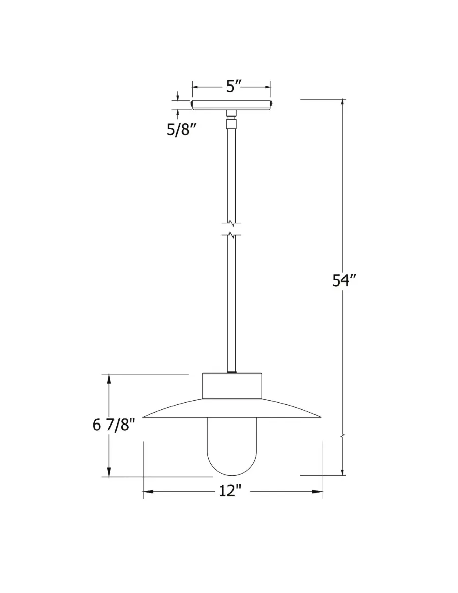 The Pendant Stem Mount by Montclair Light Works - Image 2