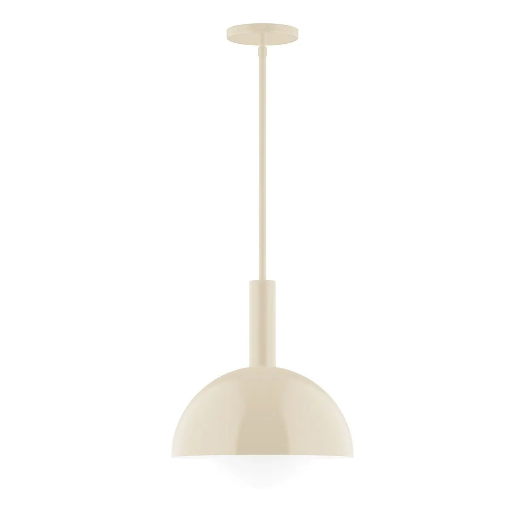 Ray One Light Pendant in Cream