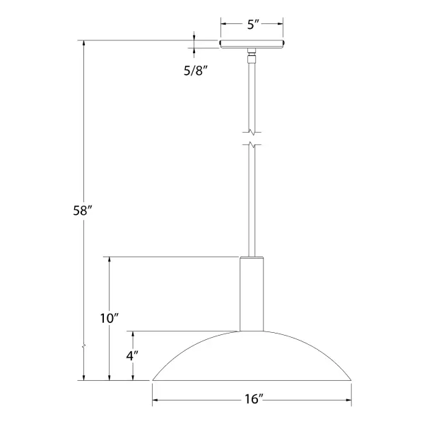 The Pendant Stem Mount by Montclair Light Works - Image 2
