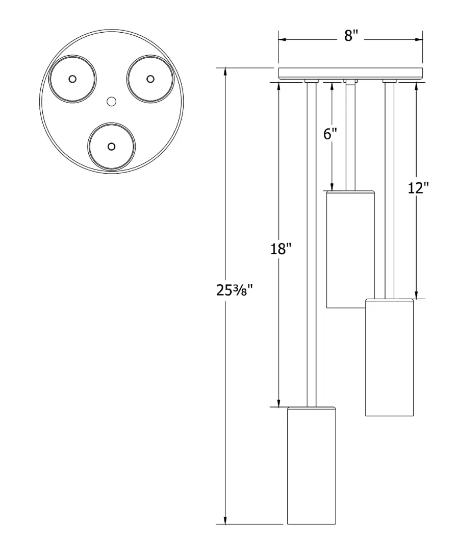 The Pendant Stem Mount by Montclair Light Works - Image 2
