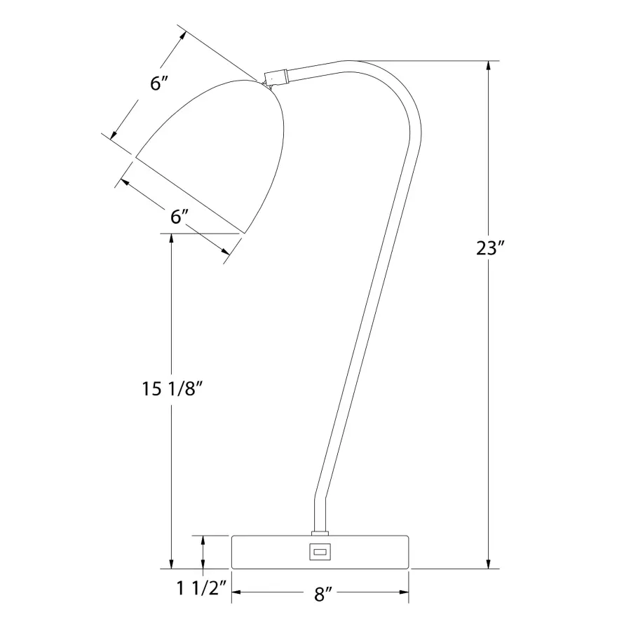 The Table Lamp by Montclair Light Works - Image 2