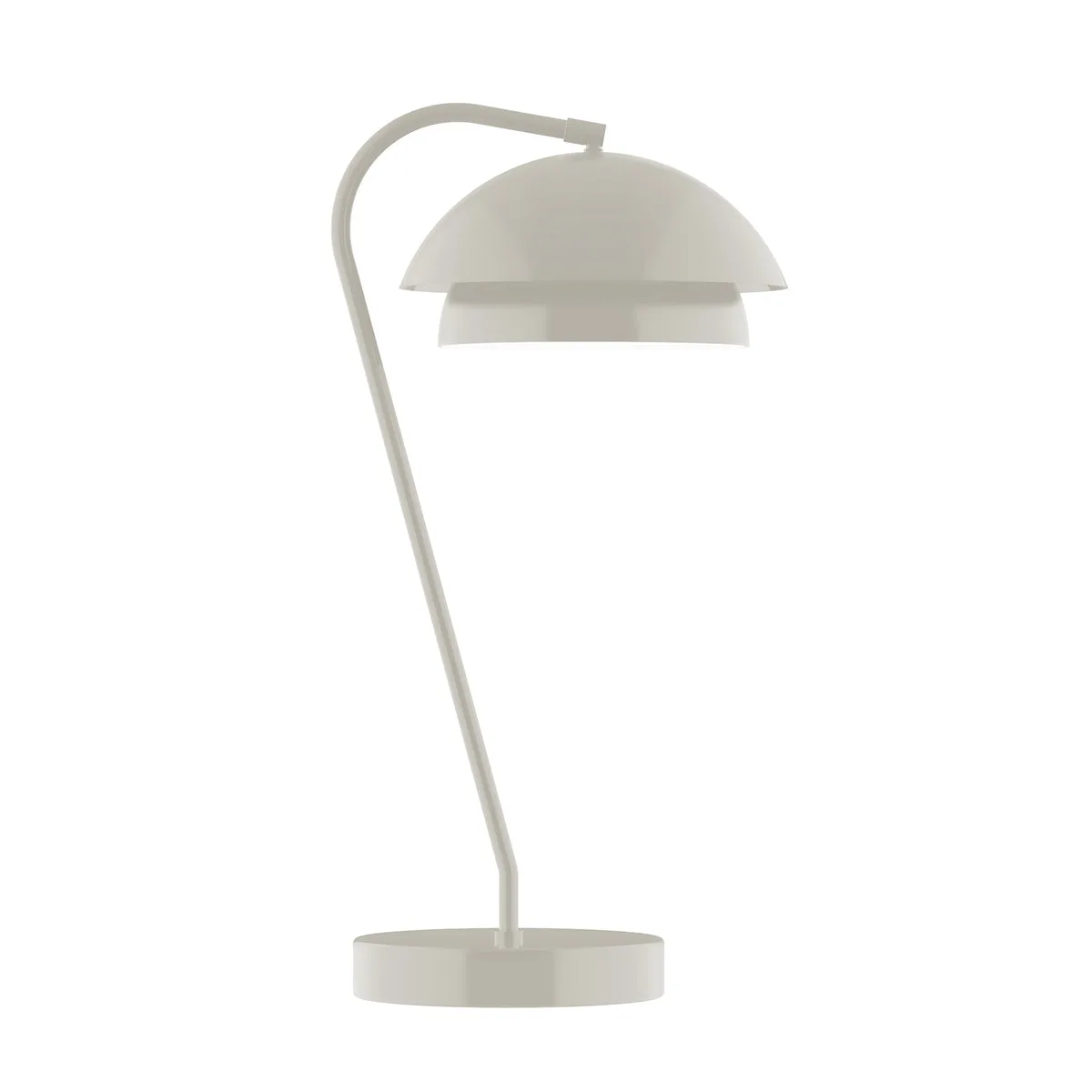 Nest LED Table Lamp in Silk Gray