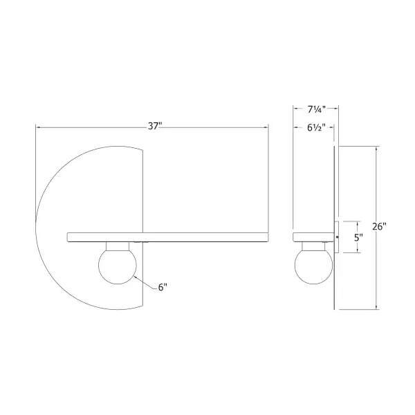 The Wall Sconce by Montclair Light Works - Image 2