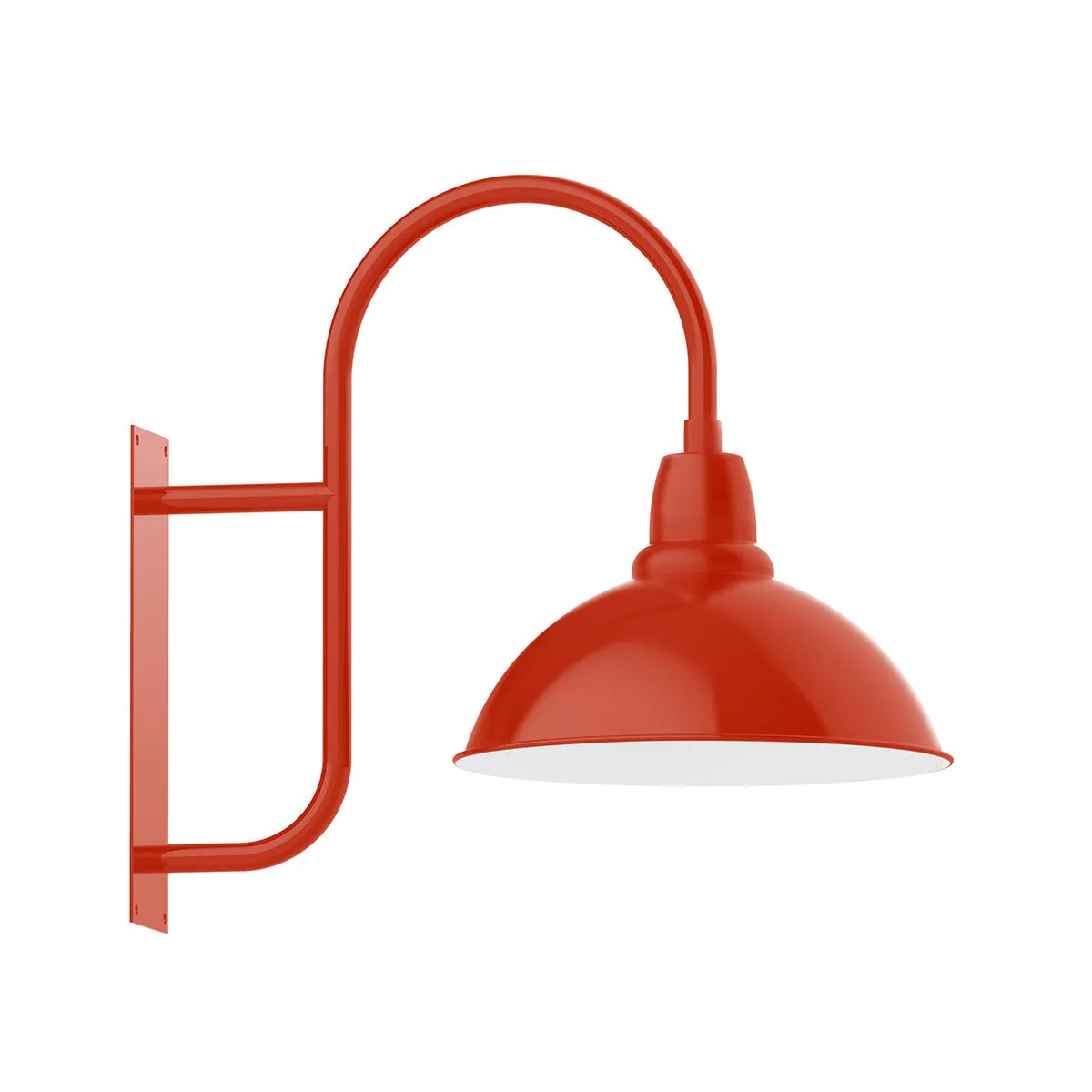Cafe 18" wall mount in Vermillion