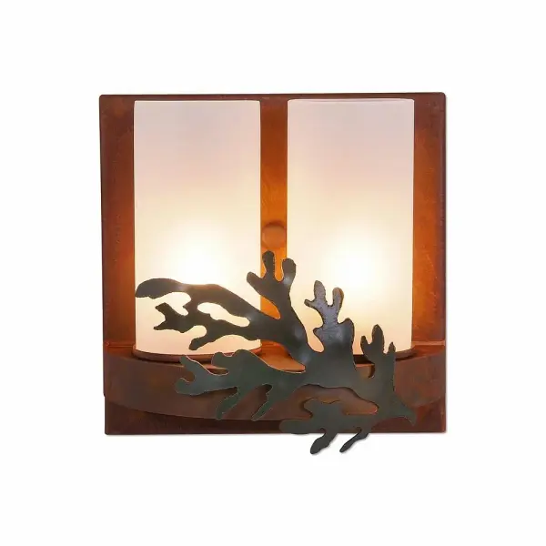 Wisley Cedar Bough Two Light Wall Sconce