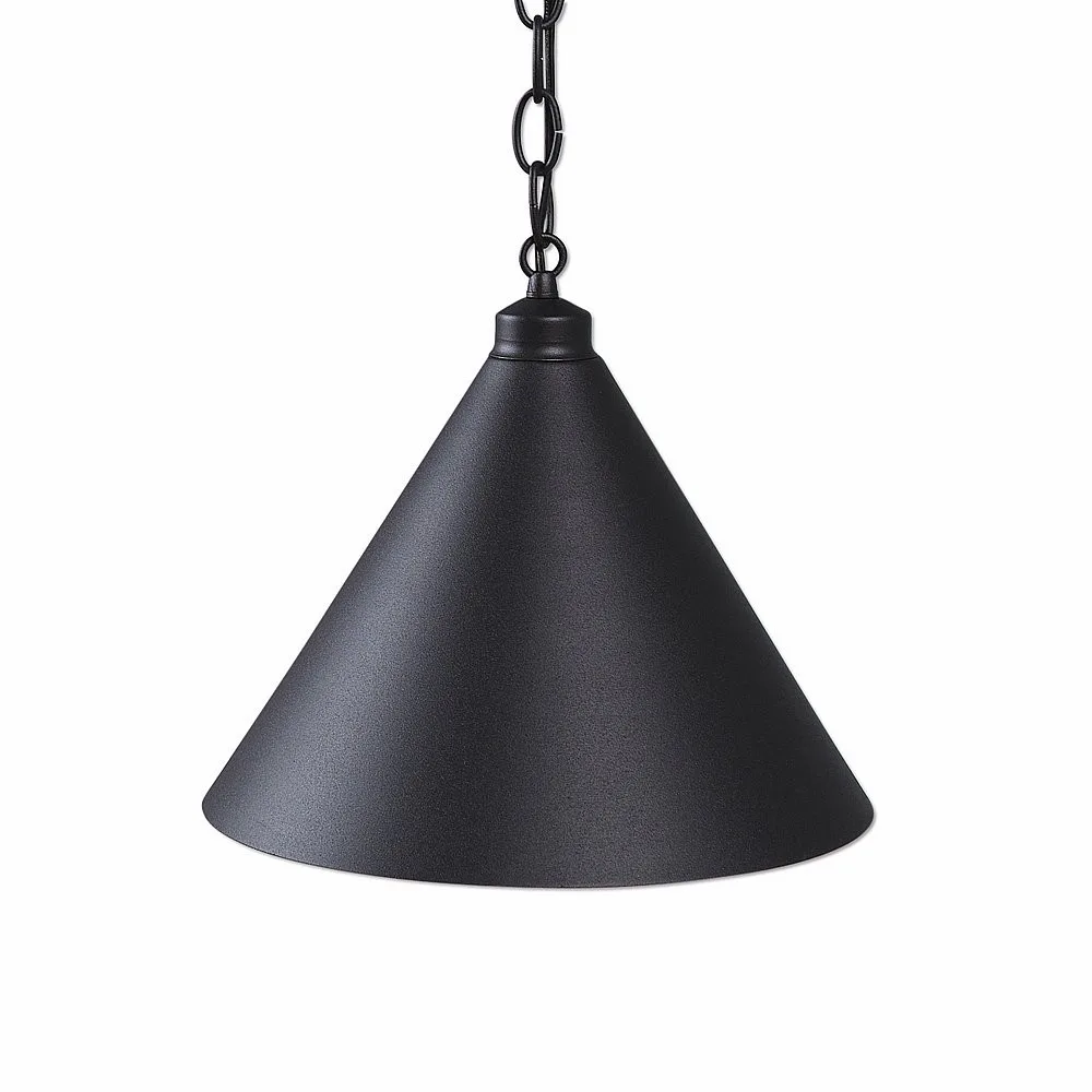 Canyon Black Iron One Light Pendant