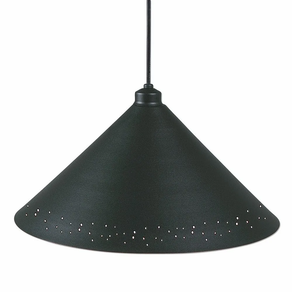 Canyon Black Iron One Light Pendant in Black Iron