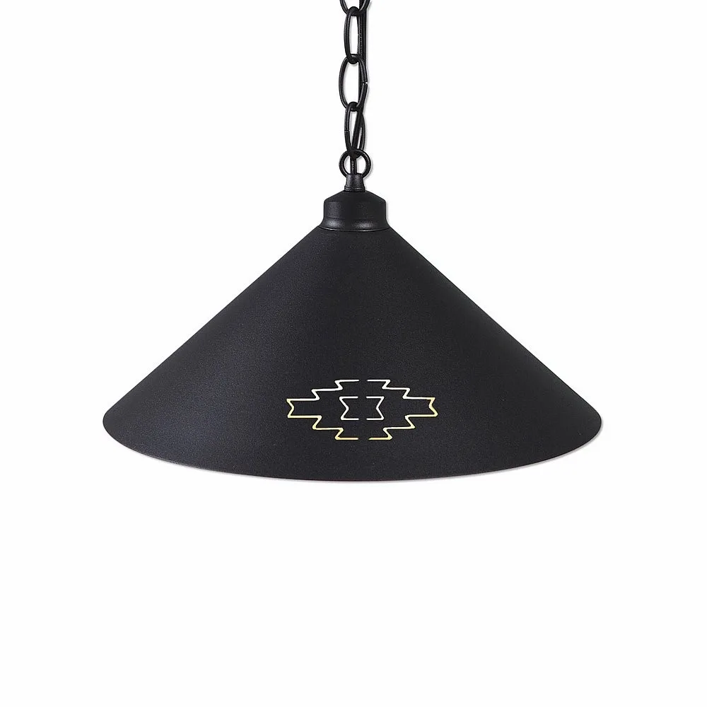 Canyon Black Iron One Light Pendant in Black Iron