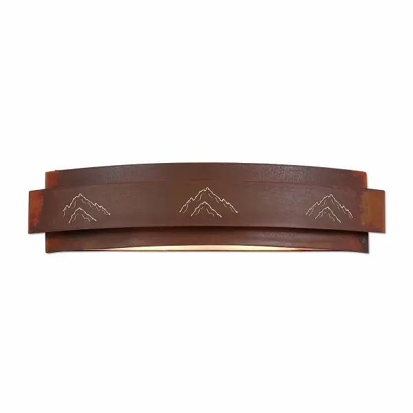 Northridge Mountain Cutout Four Light Bath Vanity Light