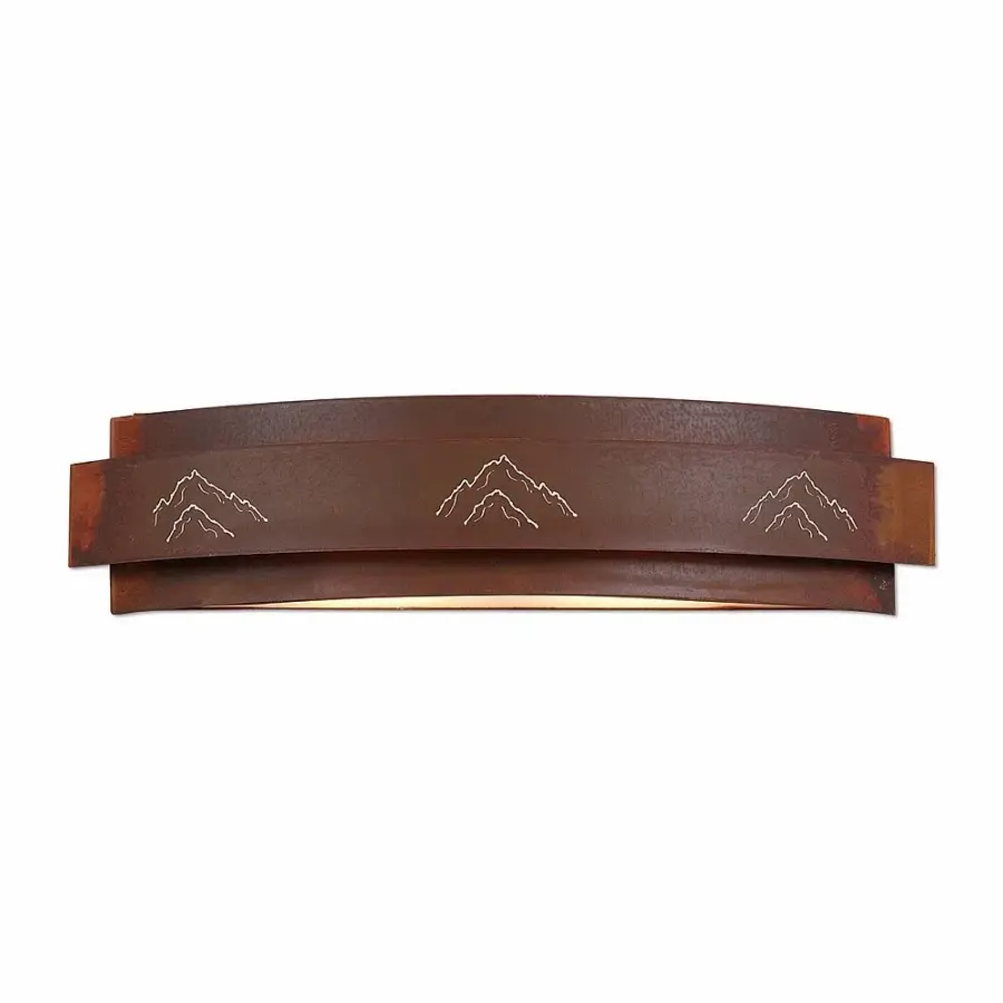 Northridge Mountain Cutout Four Light Bath Vanity Light