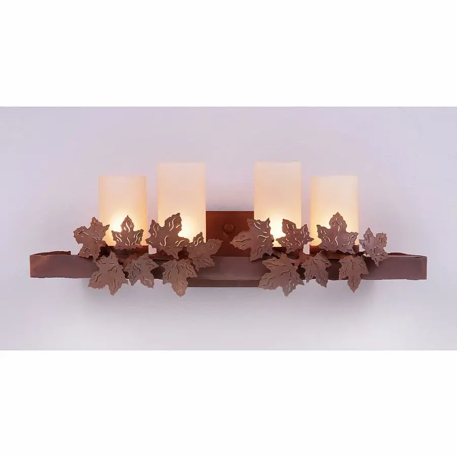 Wisley Nine Light Bath Vanity Light in Dark Bronze Metallic