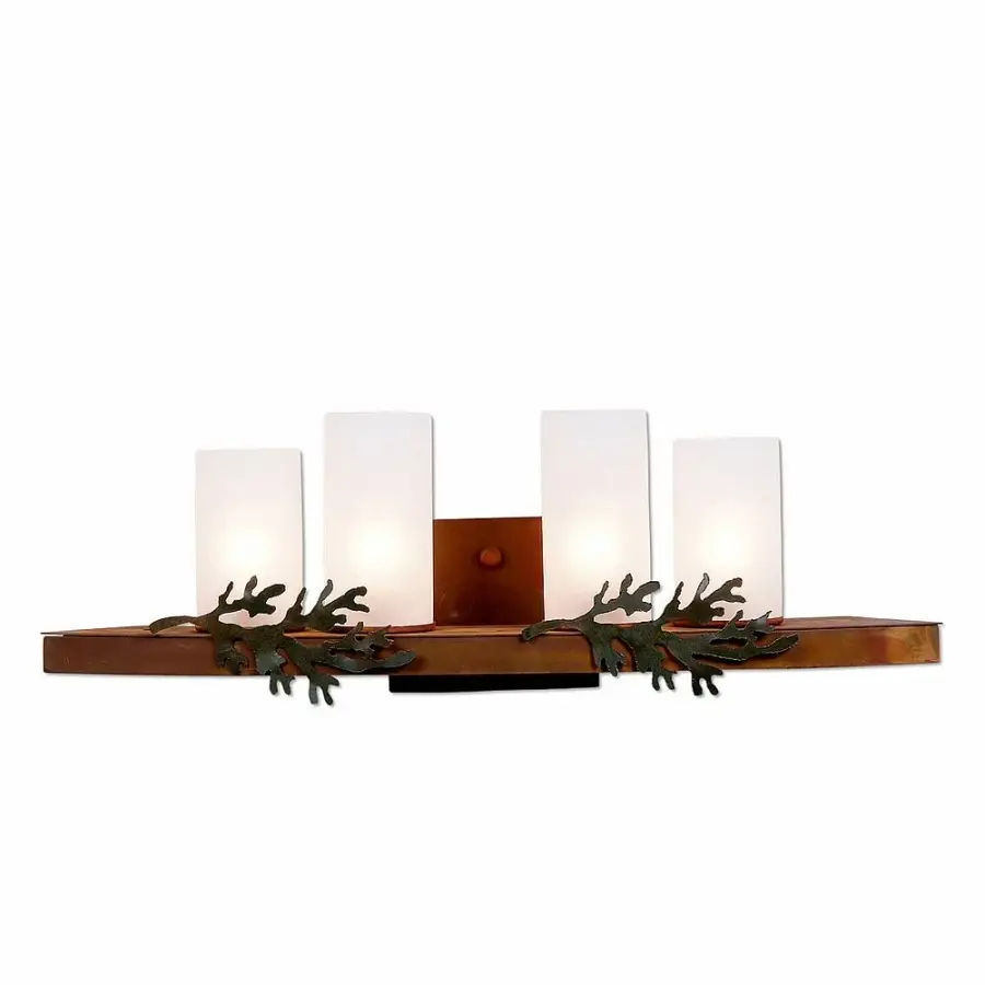 Wisley Cedar Bough 9-Light Bath Vanity Light