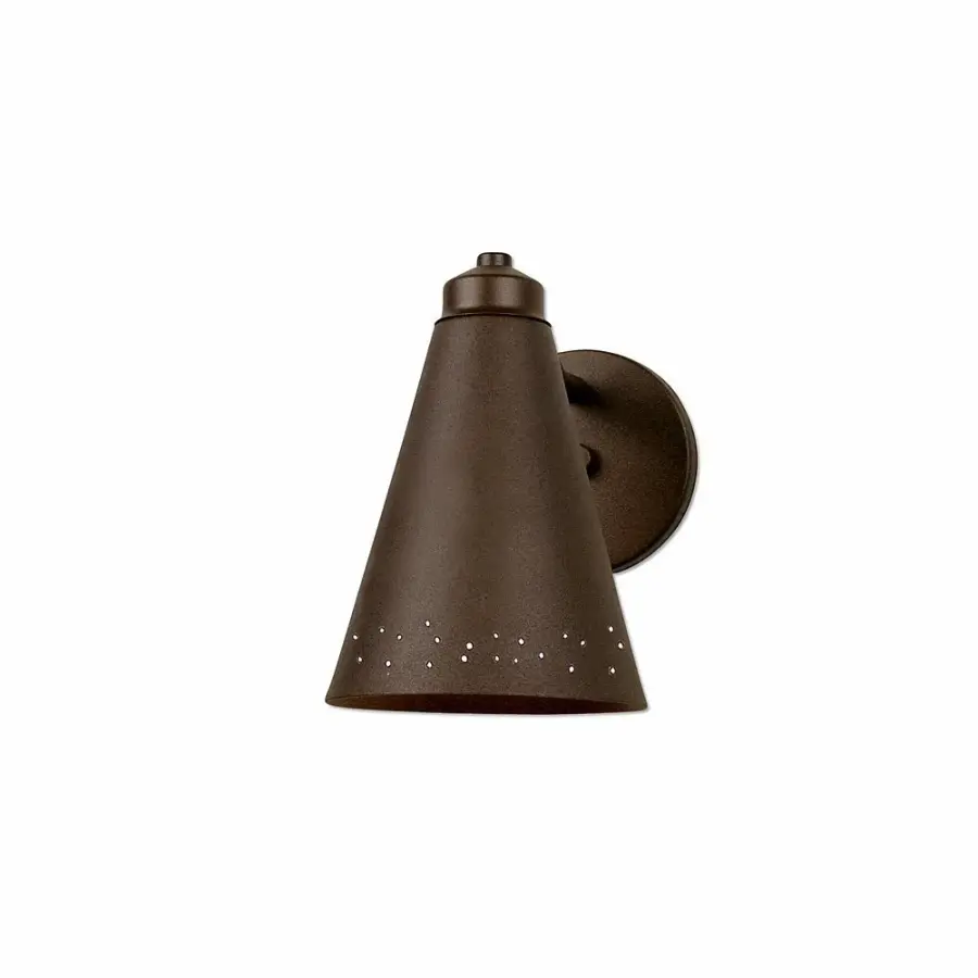 Canyon Possession Point One Light Wall Sconce in Rustic Brown