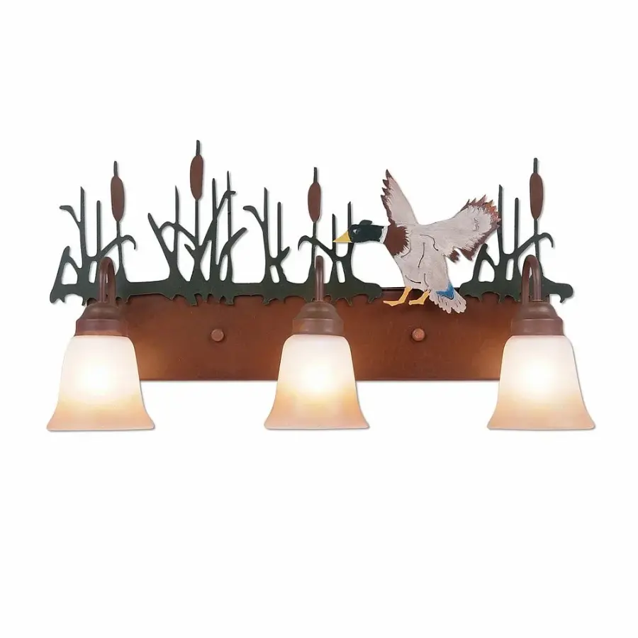 Denali Mallard Duck 3-Light Bath Vanity Light
