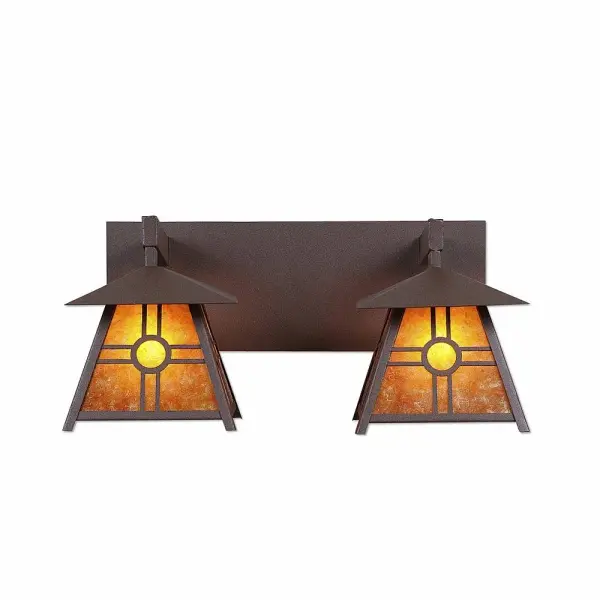 Smoky Mountain Southview Two Light Bath Vanity Light