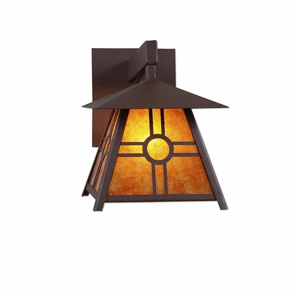 Smoky Mountain-Southview One Light Wall Sconce in Rustic Brown