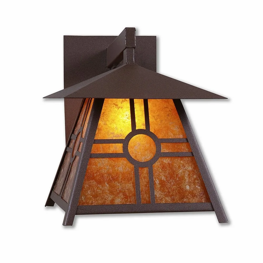 Smoky Mountain-Southview One Light Wall Sconce in Rustic Brown