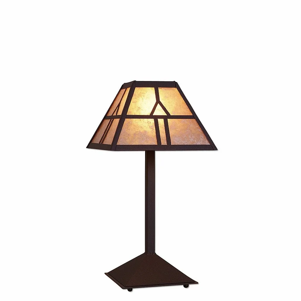 Rocky Mountain-Westhill One Light Desk Lamp in Dark Bronze Metallic