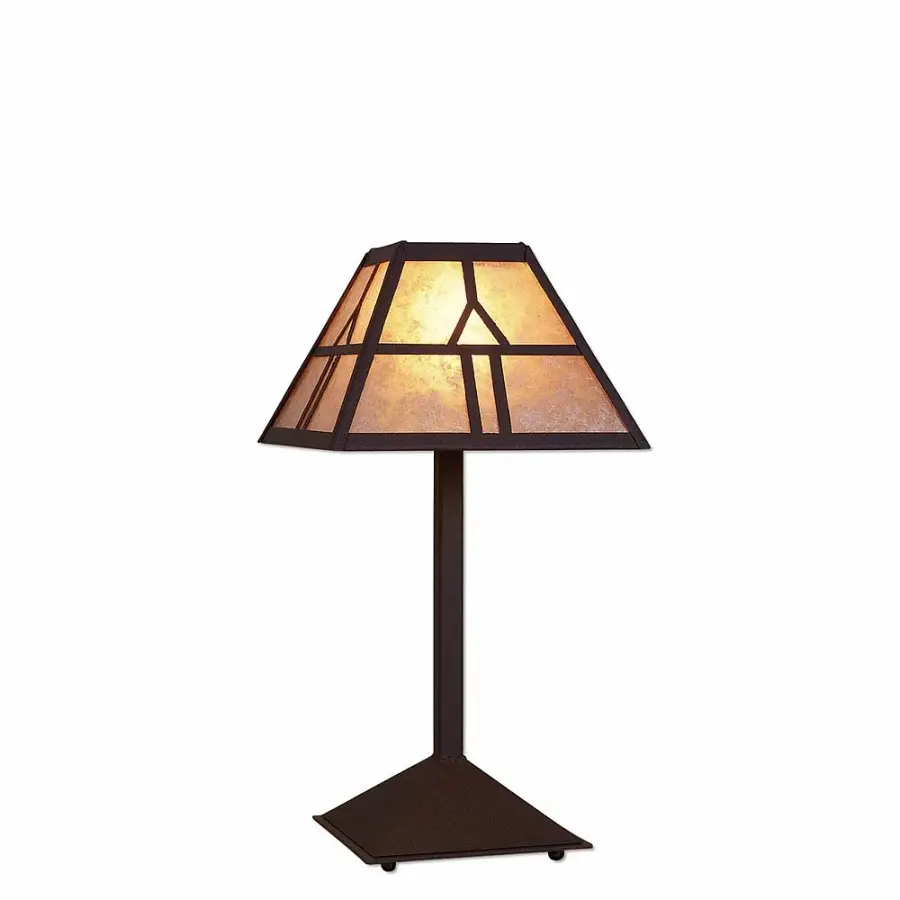 Rocky Mountain Westhill One Light Desk Lamp in Dark Bronze Metallic