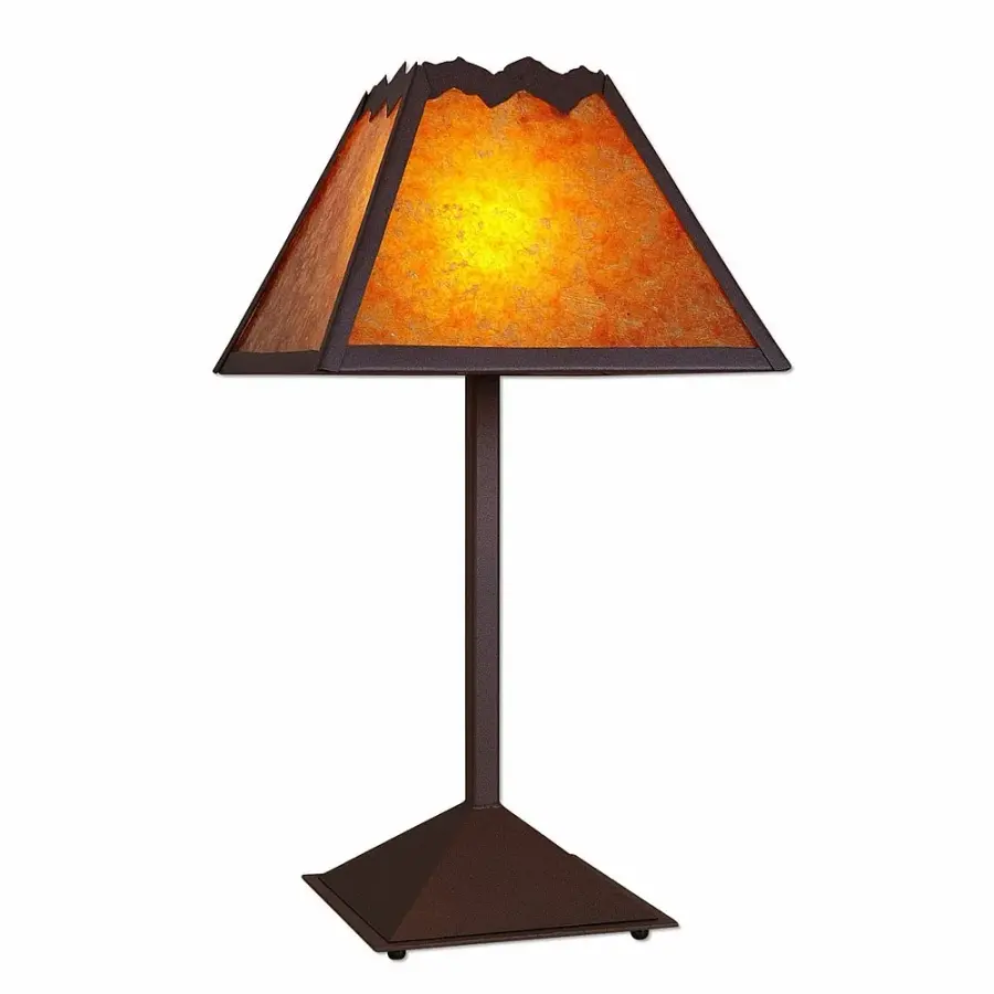 Rocky Mountain Rustic Plain Table Lamp