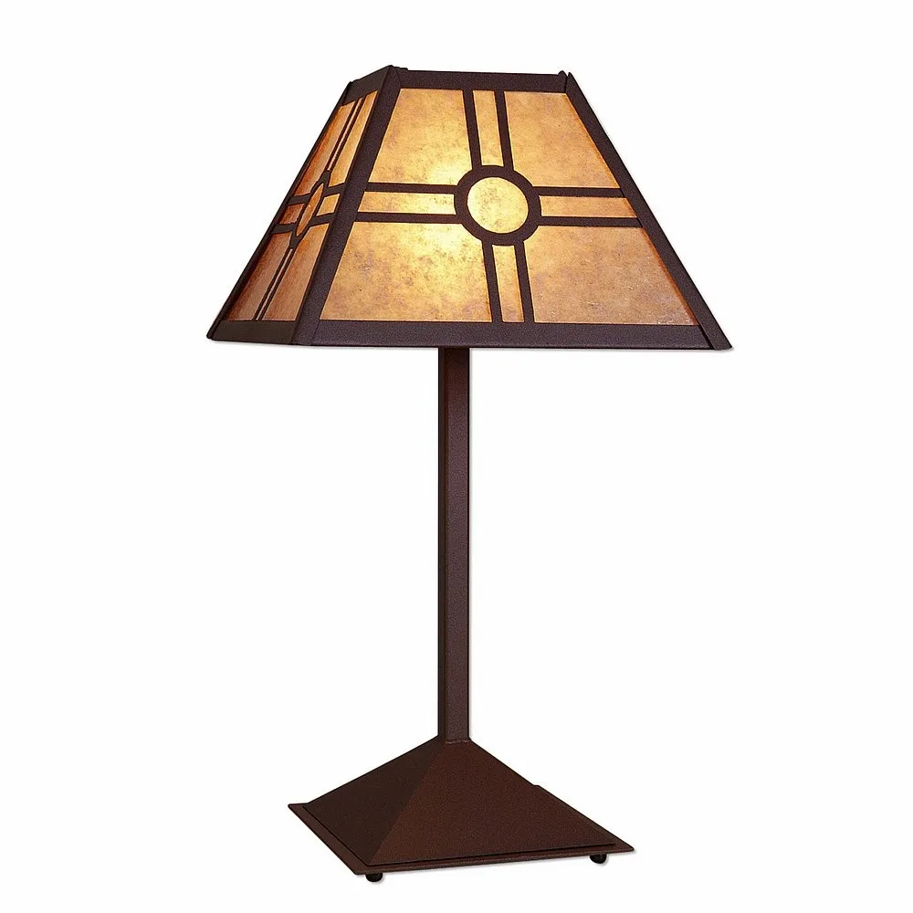 Rocky Mountain-Southview One Light Table Lamp in Rustic Brown