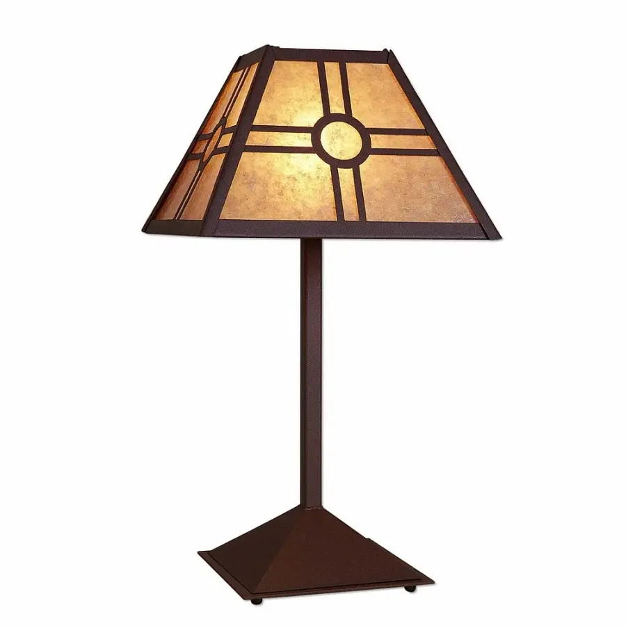 Rocky Mountain Southview Table Lamp in Rustic Brown