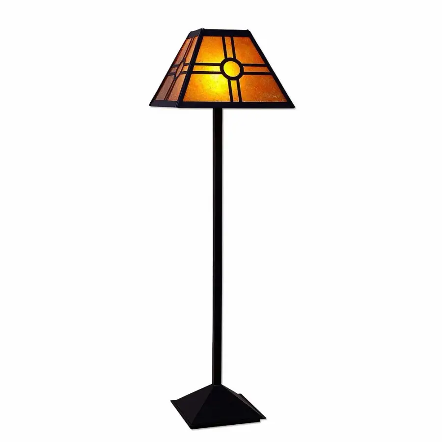 Rocky Mountain Southview Floor Lamp in Black Iron