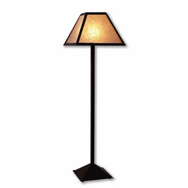 Rocky Mountain Northrim One Light Floor Lamp in Black Iron