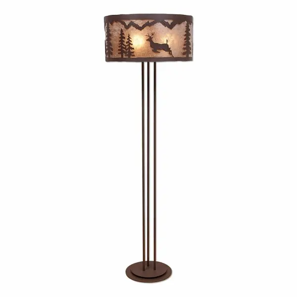 Kincaid-Valley Deer Three Light Floor Lamp
