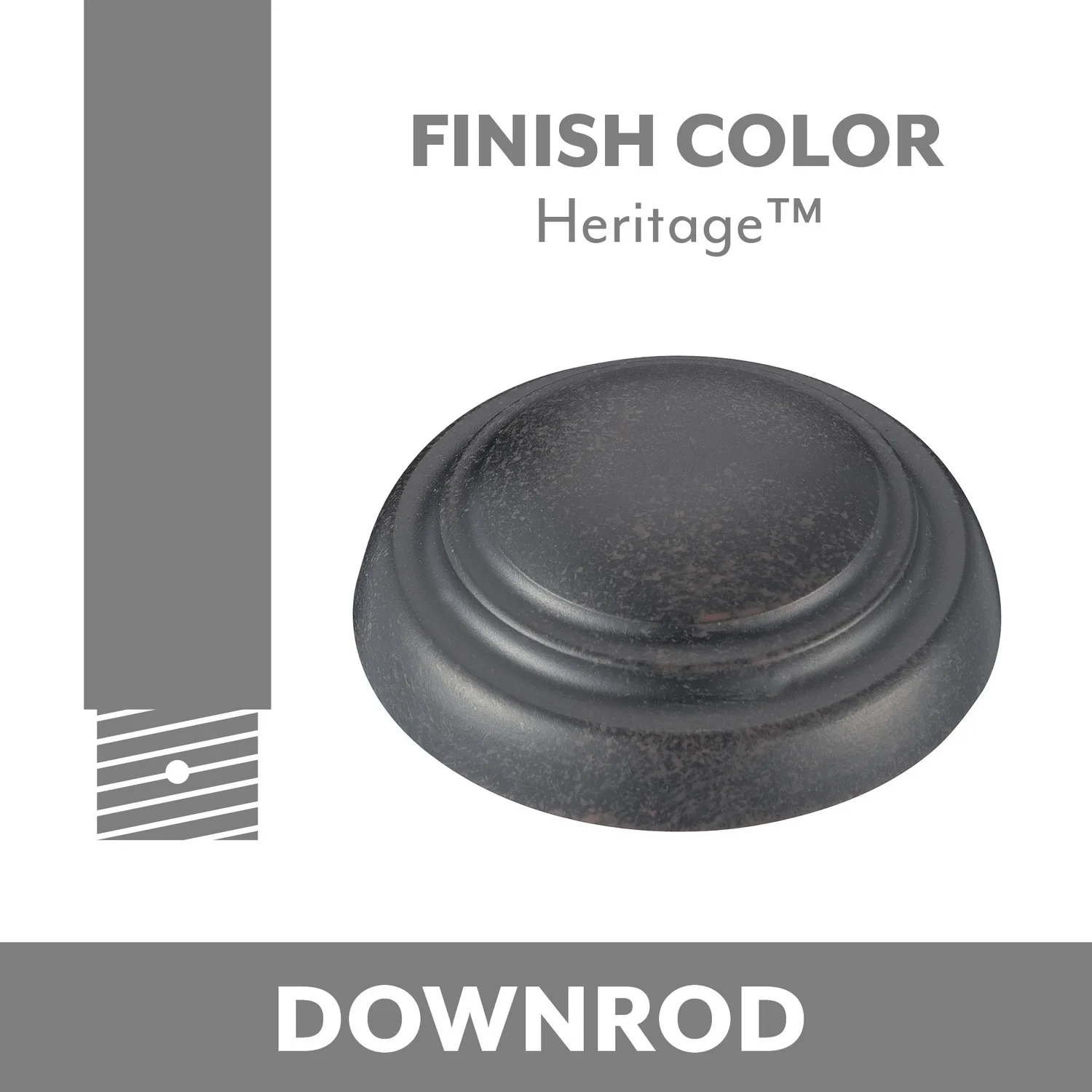 Minka Aire Ceiling Fan Downrod Coupler in Heritage