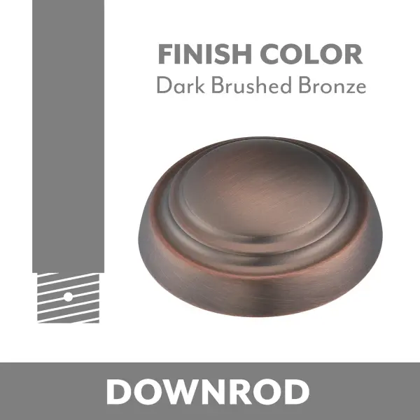 In Dark Brushed Bronze by Minka Aire