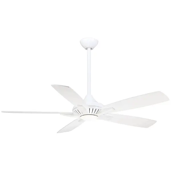Dyno 52" LED Ceiling Fan in White - Image 1