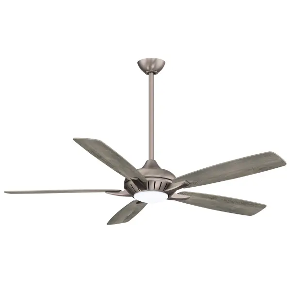 The Dyno XL combines a 60-inch span with energy-efficient DC motor technology and integrated LED lighting. Smart controls, high CRI lighting, and Energy Star certification make this an ideal choice for modern homes. - alternate view