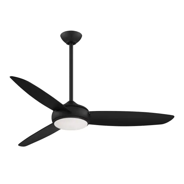 The Concept IV combines modern smart technology with energy-efficient DC motor and integrated LED lighting. Its 54-inch blade span and sleek coal finish make it ideal for contemporary spaces requiring both cooling and illumination.