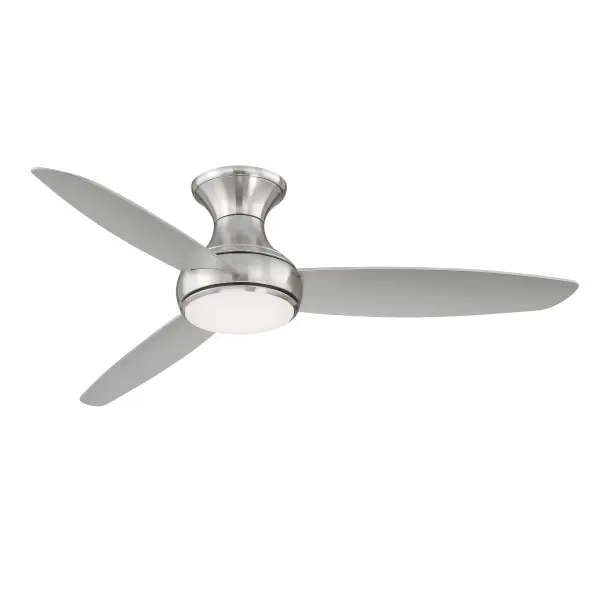 The Concept III combines modern smart technology with efficient DC motor performance in a sleek 54-inch design. Features integrated LED lighting with excellent color rendering and wet-rated durability for versatile placement.