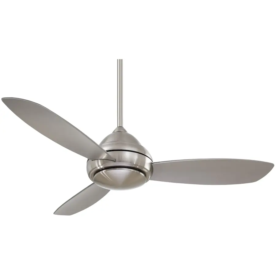 Concept I 52" LED Ceiling Fan in Brushed Nickel - Image 1