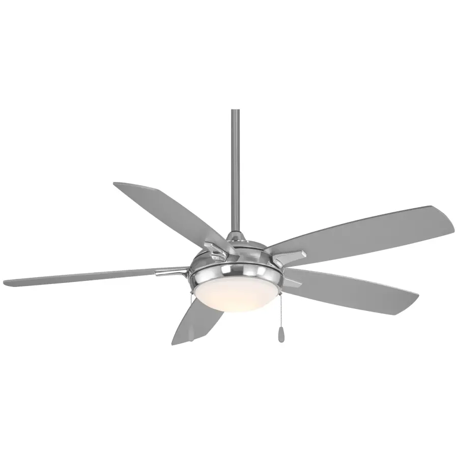 Spacious 54" LED Fan with Integrated Lighting and Contemporary Style