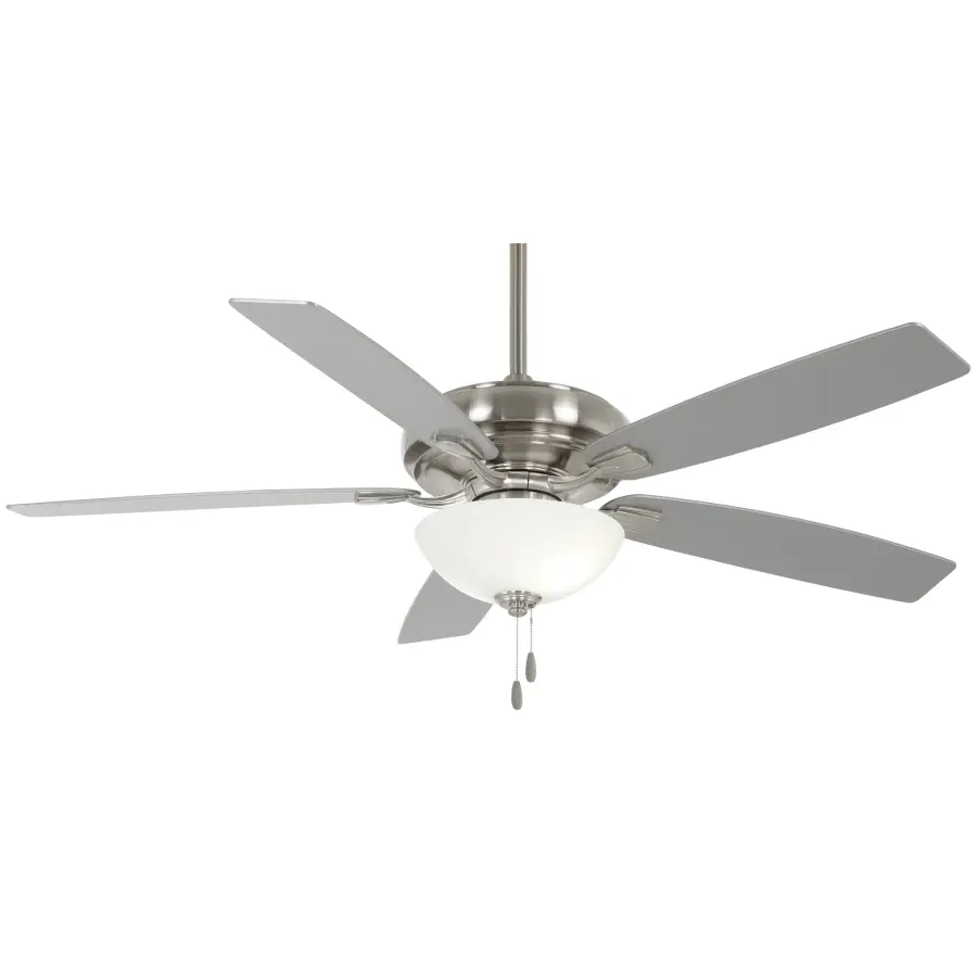 Watt II 60" LED Ceiling Fan in Brushed Nickel
