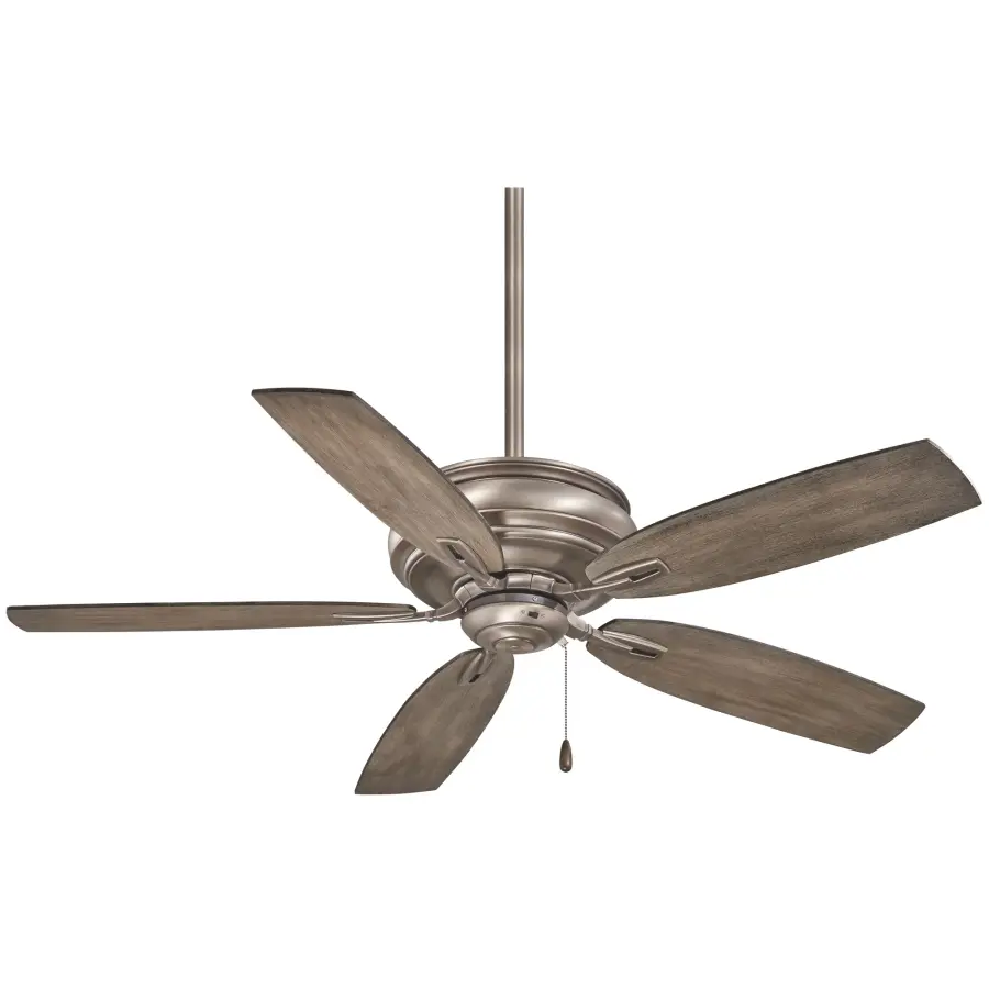 Classic 54" Fan with Coastal-Inspired Blades and Versatile Nickel Finish