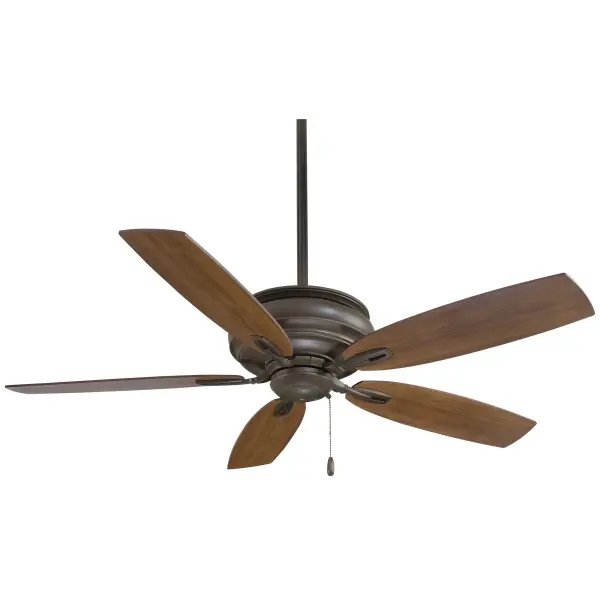 The Timeless ceiling fan delivers reliable air circulation with a traditional aesthetic. Its 54-inch blade span and oil rubbed bronze finish make it suitable for larger rooms seeking classic style.