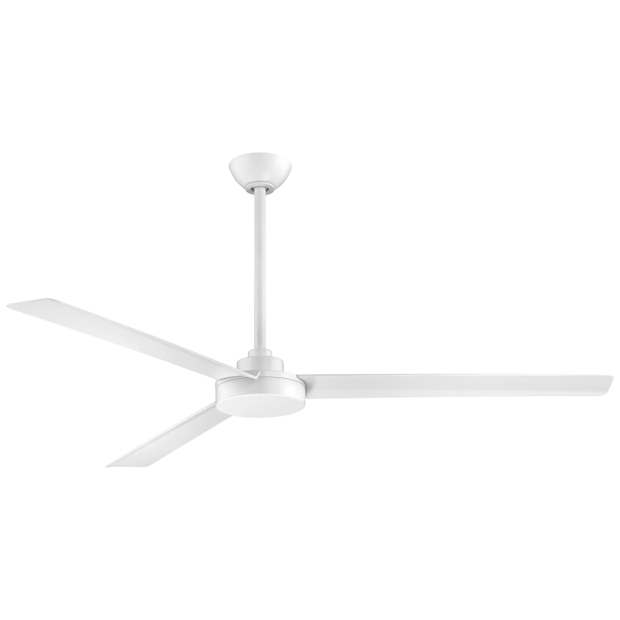 Roto XL 62" Ceiling Fan in Flat White