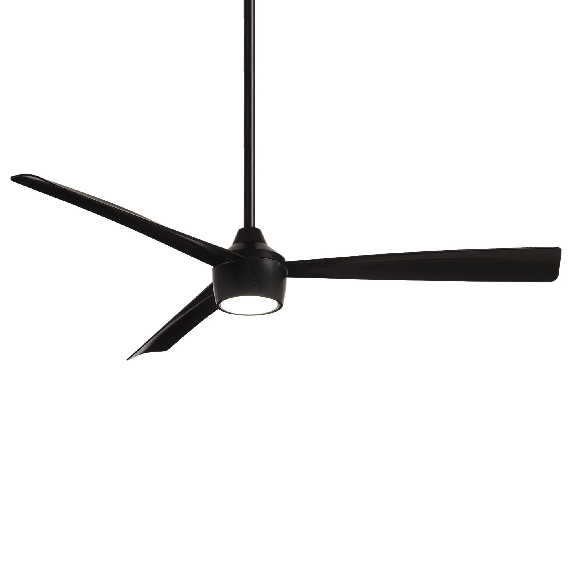 Skinnie 56" LED Ceiling Fan in Coal