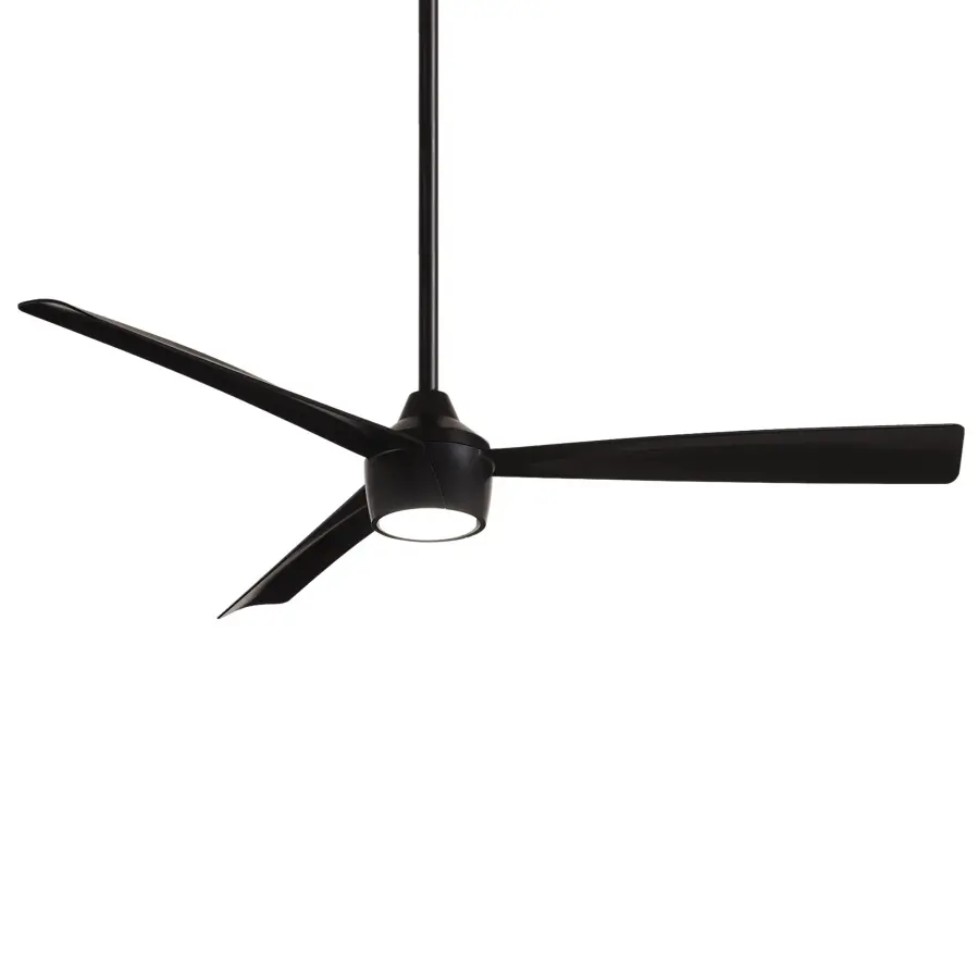 Skinnie 56" LED Ceiling Fan in Coal