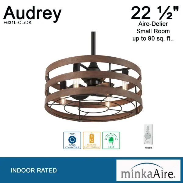 Audrey 22.5" LED Ceiling Fan - Image 4