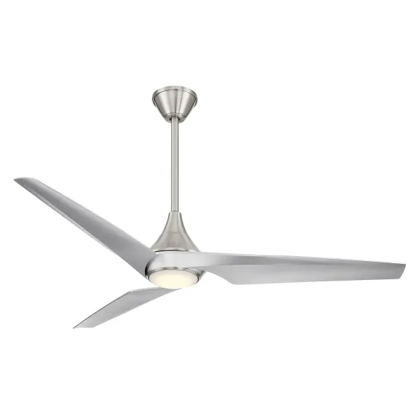 The Switch combines modern smart home technology with energy-efficient DC motor performance. Its 60-inch blade span and integrated 2134-lumen LED light make it ideal for large spaces, while dual mount capability offers installation flexibility.