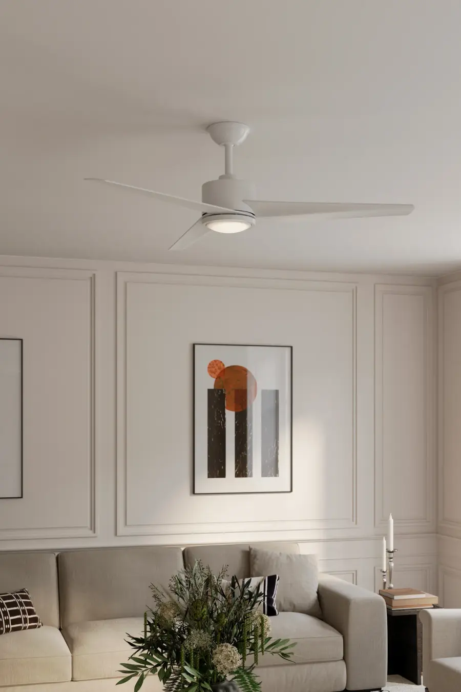 Verna 52" LED Ceiling Fan with Light - Image 2